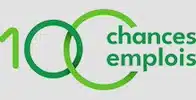 logo 100 chances 100 emplois